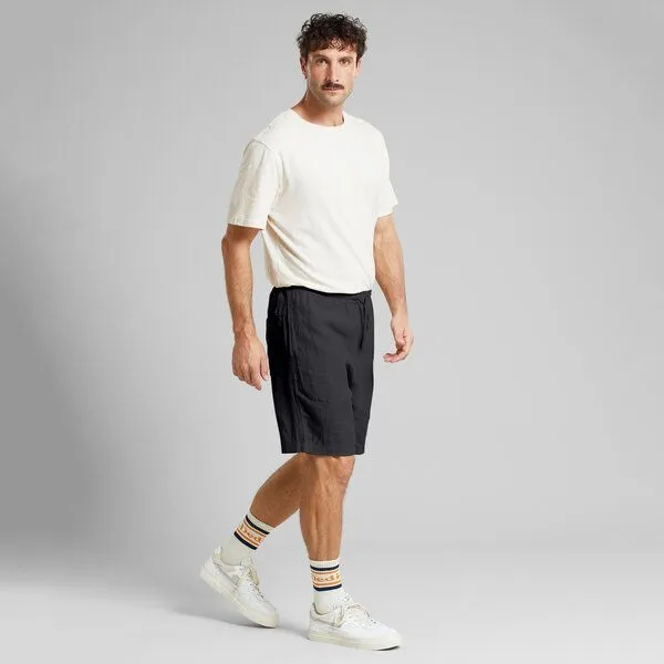 Dedicated DEDICATED Shorts VEJLE Linen, Beige, – Produktbild 3 von 3