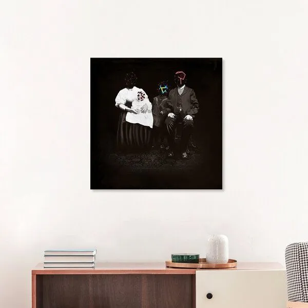 Photocircle Photocircle Poster / Leinwandbild - Veridis Quo - Daft Punk Familie – Produktbild 1 von 4