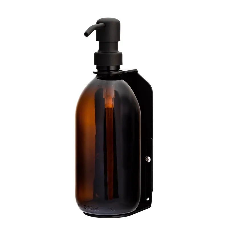 Kuishi Seifenspender Schwarz Wandmontage – Produktbild 2 von 5