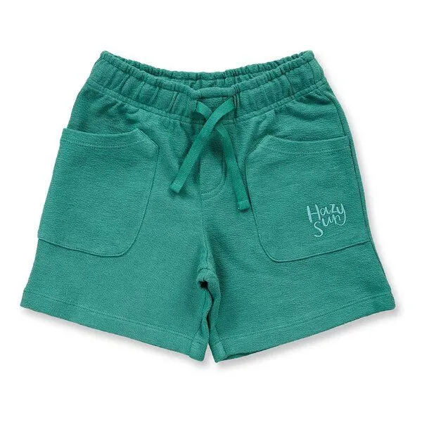 Sense Organics Sense Organics Baby Shorts, Modell MAKU, Smaragdgrün, – Produktbild 1 von 3