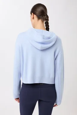 mandala MANDALA Damen vegan Strickjacke Hoodie In Blau – Produktbild 1 von 1