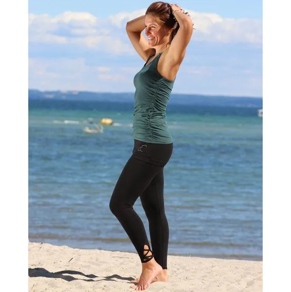 ESPARTO ESPARTO Yogahose Leggings "Mala", Schwarz, – Produktbild 3 von 4