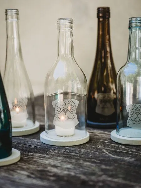 MaBe MaBe Der MOPS Upcycling aus der leeren Flasche, Petrol, – Produktbild 4 von 4