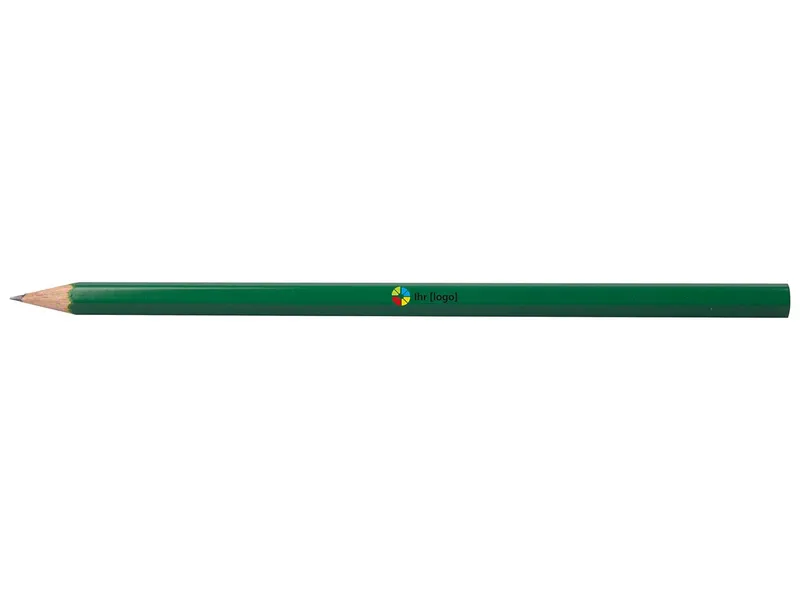 FSC-zertifizierter Bleistift 6-eckig 17,5 cm, lackiert nach Farbtabelle – Produktbild 1 von 1