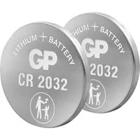 GP Battery GP Battery Lithium-Knopfzelle "CR2032", 3V, 2 Stk. – Produktbild 1 von 1