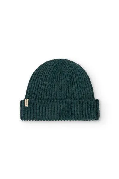 TIRALAHILACHA TIRALAHILACHA Tao chunky wool beanie Women, Blau, – Produktbild 3 von 4