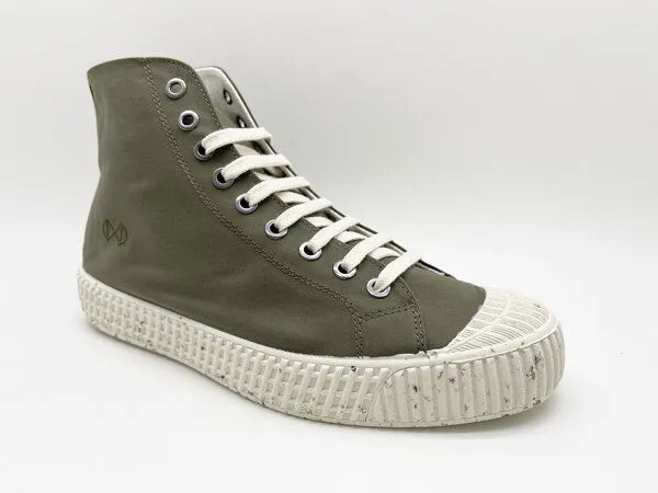 nat-2 Veganer Sneaker nat-2 Mono ETA waterproof aus Biobaumwolle Men, Moss green (grün), – Produktbild 2 von 4