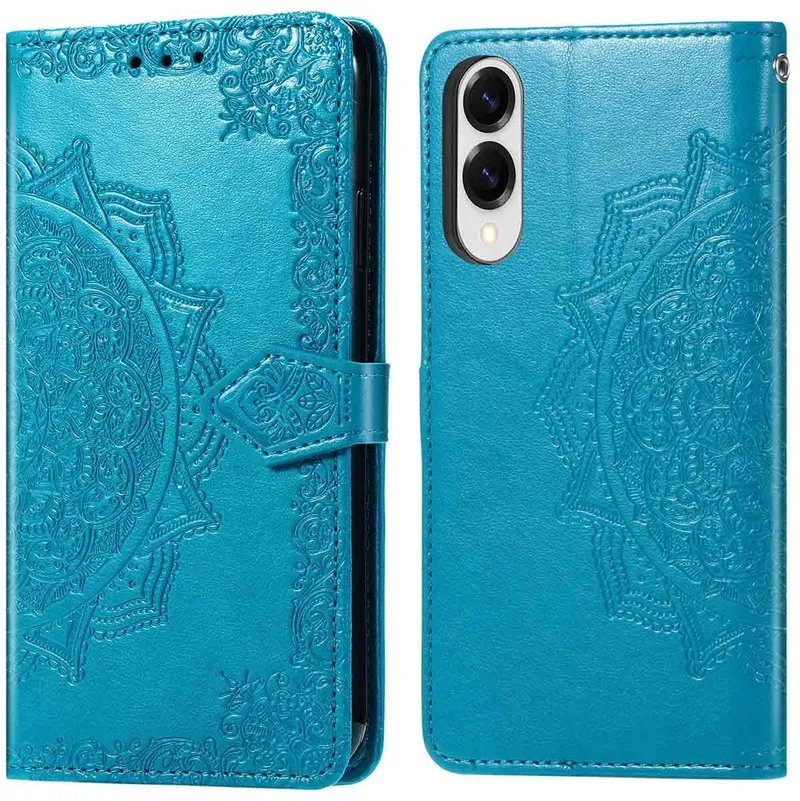 imoshion imoshion Mandala Klapphülle für das Samsung Galaxy A18 (4G) / A17 (4G/5G), Türkis, – Produktbild 1 von 1