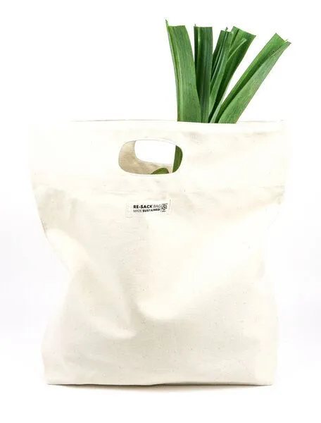 Re-Sack Re-Sack Einkaufstasche aus Bio-Baumwolle mit Griff – Produktbild 2 von 2