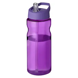 Unbranded H2O Active® Eco Base 650 ml Sportflasche mit Ausgussdeckel, lila/ lila – Produktbild 1 von 1