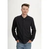 MELA Hemd Style ISHIR | von MELA | Fairtrade & GOTS zertifiziert, Holzkohle schwarz, – Produktbild 1 von 1