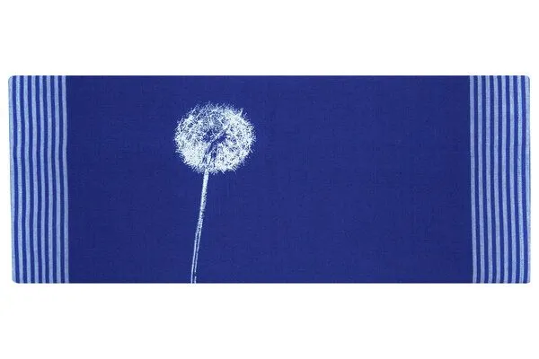 Hirschkind Hirschkind Bio & Fair-Trade-Geschirrtuch "Pusteblume", Blau, – Produktbild 3 von 3