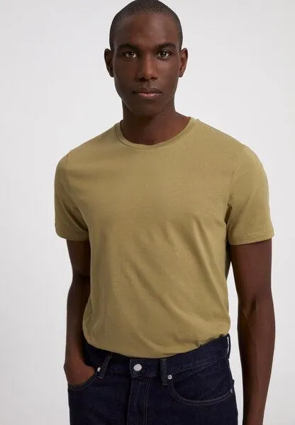 ARMEDANGELS ARMEDANGELS JAAMES Herren Regular T-Shirt aus Bio-Baumwolle, Dark sage, – Produktbild 1 von 4