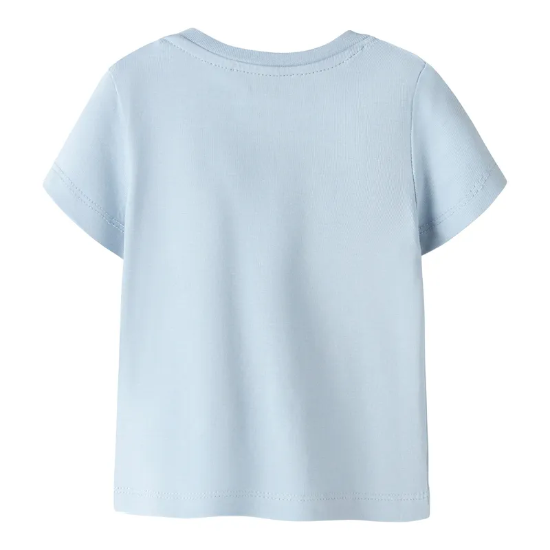 name it Name It T-Shirt Vögel Ahoy crew, Hellblau, – Produktbild 1 von 1