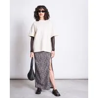 JAN N JUNE JAN N JUNE MAXI ROCK LUSTA LEO PRINT GOTS, Leo print, – Produktbild 1 von 1