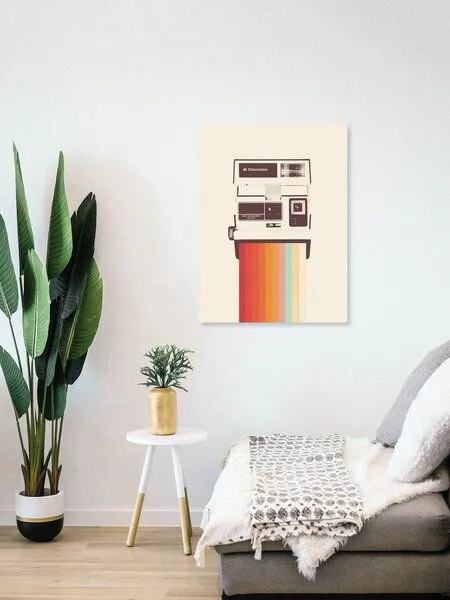 Photocircle Photocircle Poster / Leinwandbild - Instant Camera Rainbow – Produktbild 4 von 4