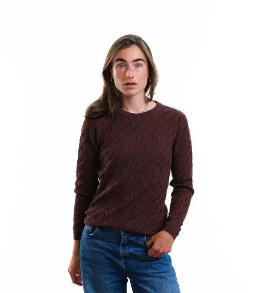 Gary Mash GARY MASH Pullover Lamona aus Biobaumwolle, Zig-zag, – Produktbild 1 von 4