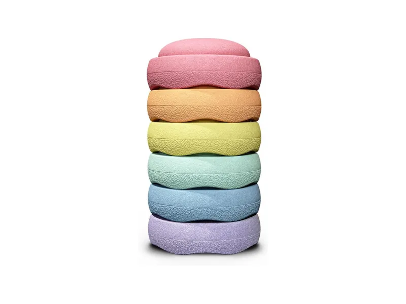 Stapelstein® Stapelstein® Original rainbow pastel Ø 27,5cm, H: 12cm – Produktbild 2 von 8