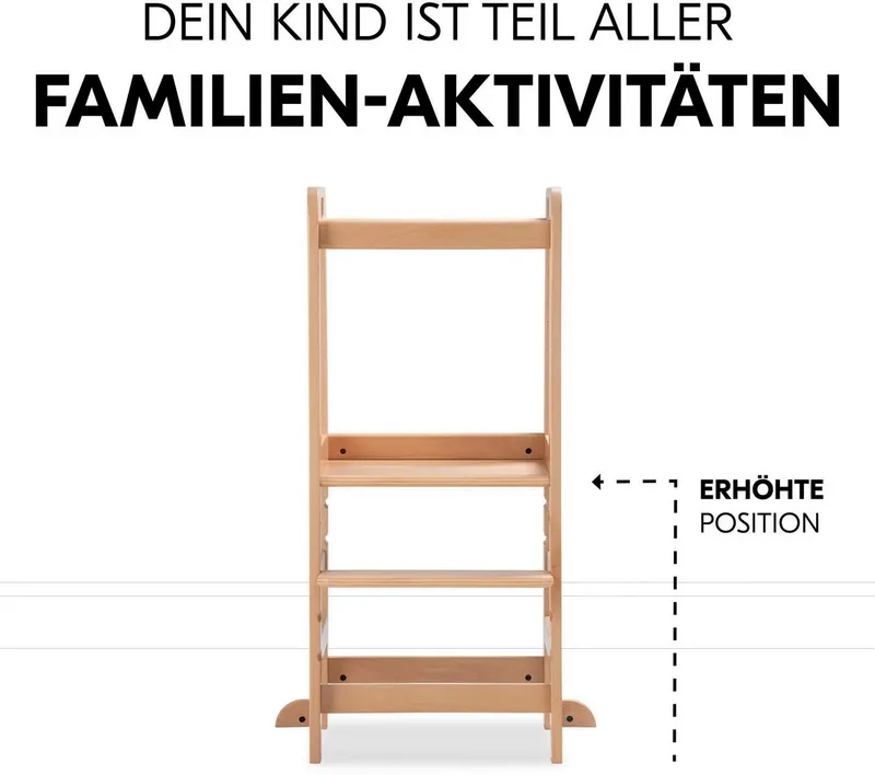 Hauck Hauck Stehhilfe Lernturm Learn N Explore, Braun, – Produktbild 1 von 5