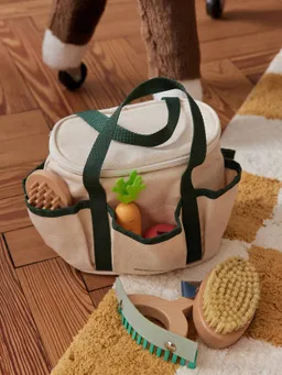 Vertbaudet Vertbaudet Kinder Reitstall-Ausrüstung aus Holz FSC® – Produktbild 1 von 1