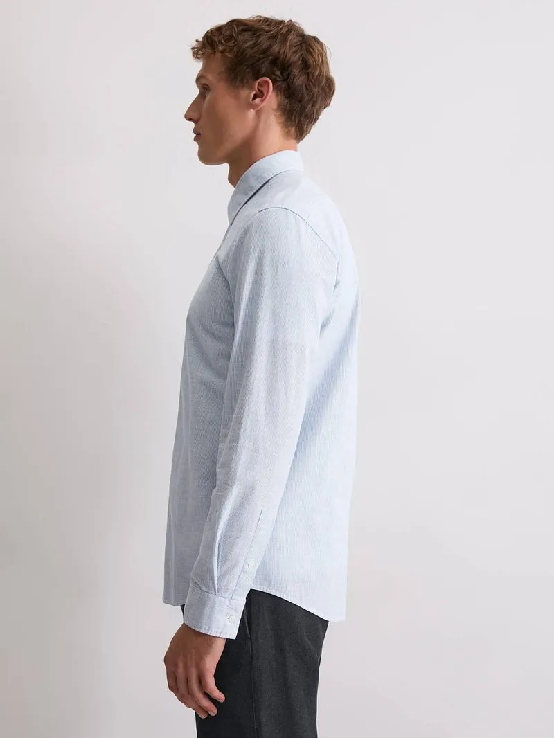 Marc O'Polo Marc O'Polo Hemd Streifen Hellblau - Größe XXL, Hellblau, – Produktbild 3 von 5