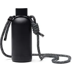 Vinga VINGA Parks Flasche aus RCS rec. Stainless-Steel, 400ml, schwarz, Schwarz, – Produktbild 1 von 1