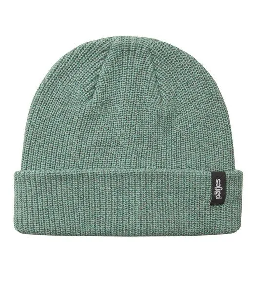 päfjes päfjes - Fair gehandelte Unisex Mütze aus Baumwolle (Bio), Mint, – Produktbild 2 von 4
