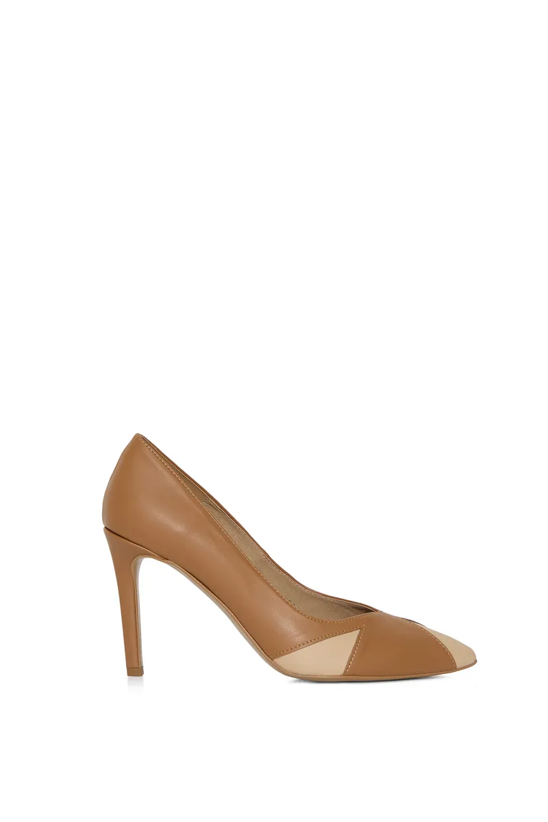 AGAZI AGAZI Damen vegan Pumps Ivo, Beige, – Produktbild 2 von 2
