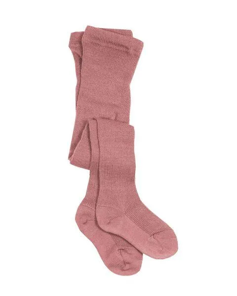 grödo Grödo Baby Kleinkind Strumpfhose kbT Schurwolle, Altrosa, – Produktbild 1 von 2