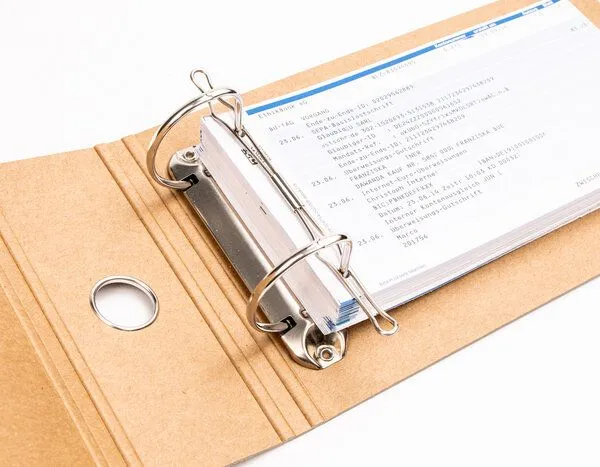 tyyp tyyp Kontoauszugsordner DIN lang – 100% Recyclingpapier – Produktbild 2 von 4
