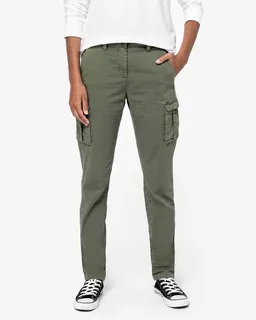YTWOO YTWOO Nachhaltige Cargohose für Damen aus Bio-Baumwolle und Elasthan für Komfort und Stil – Produktbild 1 von 1