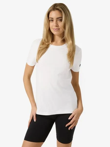 Super.Natural Super.Natural Merino T-Shirt W CASUAL BIO COTTON TEE für Damen, Bright white, – Produktbild 1 von 4