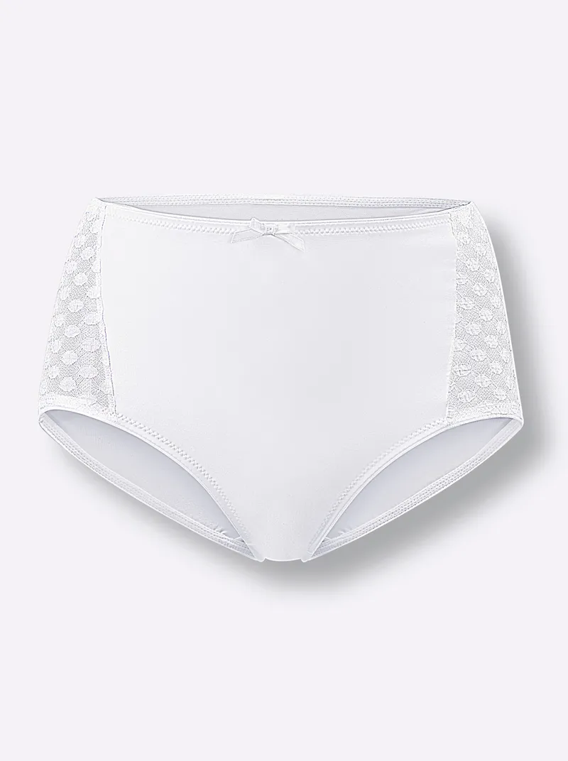 wäschepur Taillenslip weiß, Weiß, – Produktbild 1 von 2