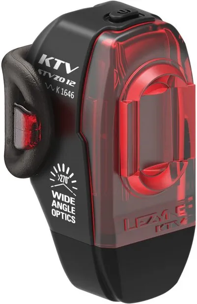 Lezyne Lezyne KTV Rücklicht StVZO, Schwarz, – Produktbild 2 von 3