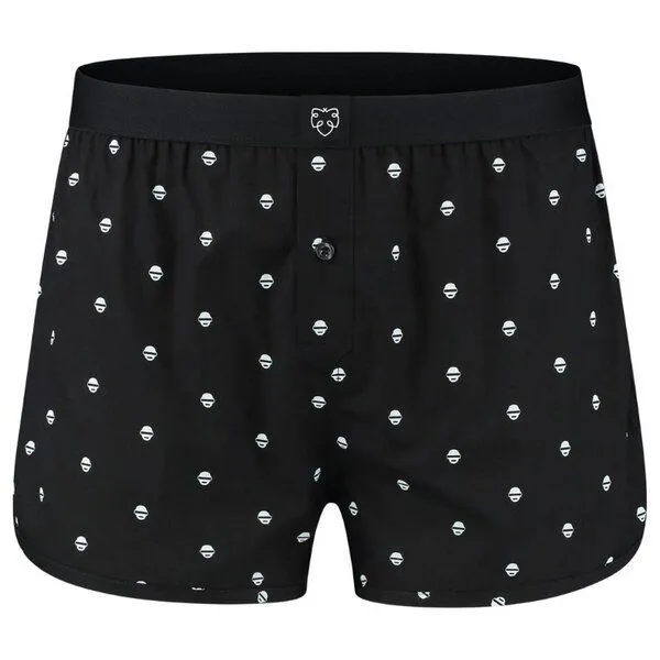 A-Dam A-Dam Boxershort Gemustert, Darius (schwarz), – Produktbild 1 von 1