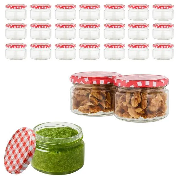 mikken mikken kleine Einmachgläser 250 ml mit Deckel TO82 – Produktbild 5 von 8