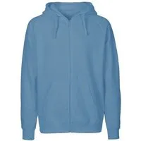 Neutral Neutral® Herren Unisex College Hoodie Zoodie Hoody Kapuzenjacke Sweatjacke, Dusty indigo, – Produktbild 1 von 1