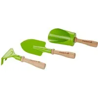 EverEarth EverEarth Gartenwerkzeug-Set 3 tlg. 20 x 30 x 7 cm, Grün, – Produktbild 1 von 1