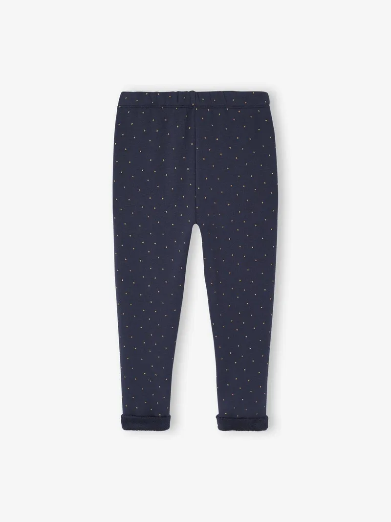 Vertbaudet Mädchen Thermo-Leggings, Tinte, – Produktbild 2 von 3