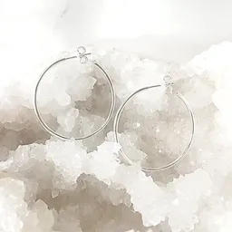Crystal and Sage Crystal and Sage Kreole aus 925 Sterling Silber 3 cm – Produktbild 1 von 1