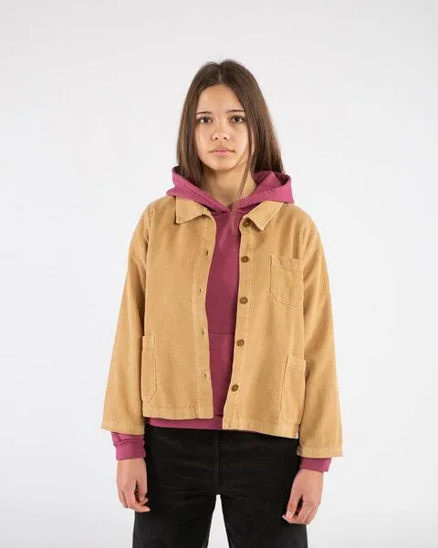 MATONA Matona Kordjacke für Kinder aus Bio-Baumwolle / Boxy Corduroy Jacket, Marmot, – Produktbild 1 von 4