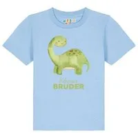 watabout kids watabout.kids T-Shirt Kinder Dinosaurier 04 Kleiner Bruder, Blue soul, – Produktbild 1 von 1