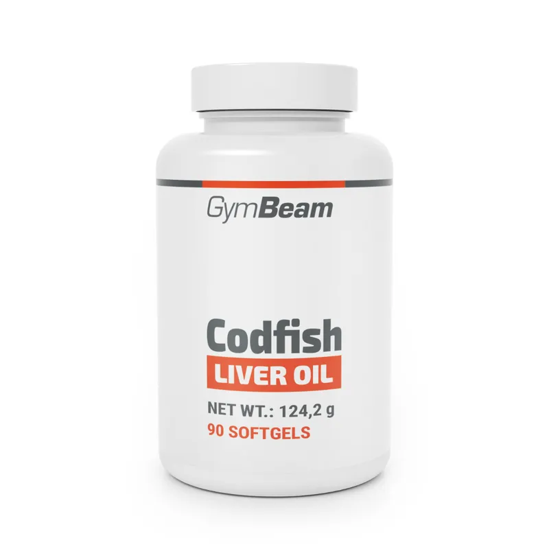 GymBeam GymBeam Kabeljau-Leberöl 90 Kapseln – Produktbild 1 von 1