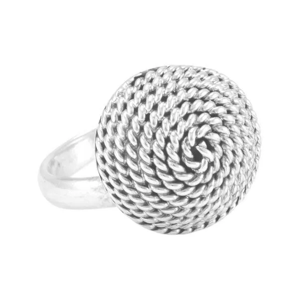 pakilia pakilia Silber Ring Kordel Fair-Trade und handmade – Produktbild 4 von 4