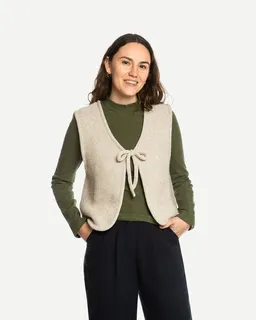 MATONA Matona Weste | Bow Vest | aus Wolle und Baumwolle | GOTS-zertifiziert – Produktbild 1 von 1