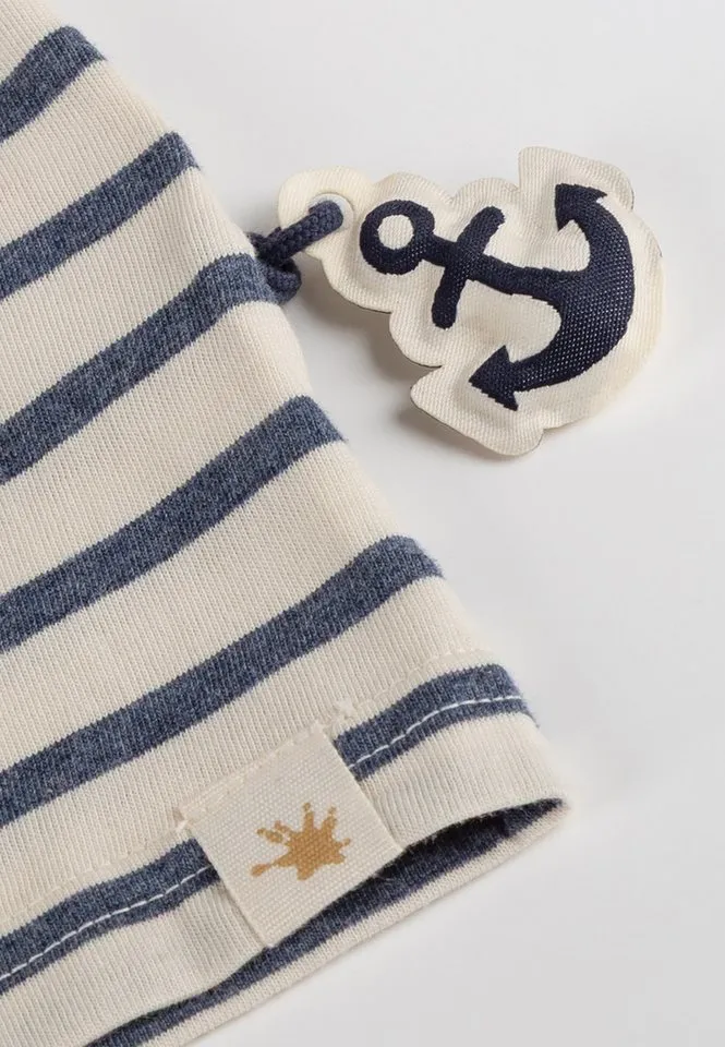 sigikid sigikid T-Shirt Ahoi Little Pirate für Kinder Jungen (1-tlg), Blau, – Produktbild 3 von 4