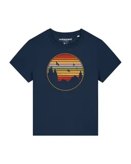 watapparel watapparel T-Shirt Frauen Sunset Berge & Tannen – Produktbild 1 von 1