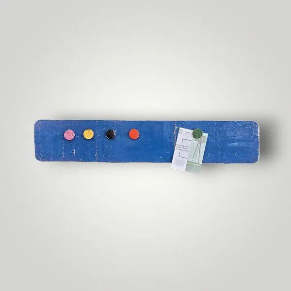 Moogoo Creative Africa Moogoo Creative Africa Magnetboard Magnettafel mit 5 bunten Magneten, Blau, – Produktbild 1 von 4