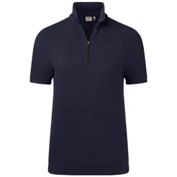 HAKRO HAKRO Zip-Shirt Piquè ECO #334 Gr. XS tinte – Produktbild 1 von 1