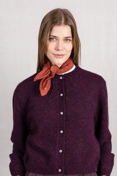 Jyoti - Fair Works Jyoti - Fair Works Baumwoll Bandana Dupatti, Mahagoni, – Produktbild 1 von 4